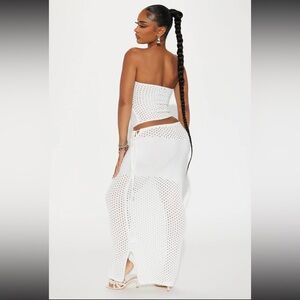FASHION NOVA WHITE SET (BRAND NEW)